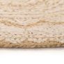 Area Rug Braided Jute Printed 150 cm Round Image 3
