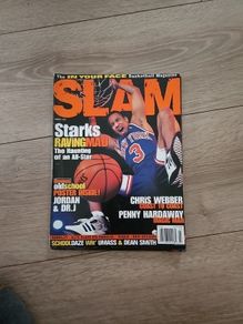 SLAM Basketball Magazine #4 Vol 2 No 2 March 1995 Rare NBA Hoops Starks Jordan