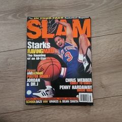 SLAM Basketball Magazine #4 Vol 2 No 2 March 1995 Rare NBA Hoops Starks Jordan