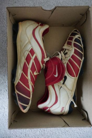 Football Boots Nike Air Zoom Total 90 I White/Red (2000) Size 10UK FG