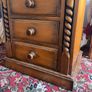 wooden bed side draw Image 3