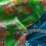 Vintage 60s 70s green floral maxi dress Small Image 8