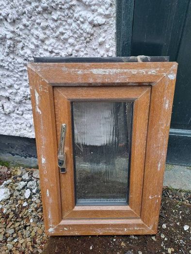 Small PVC window - ideal for bathroom
