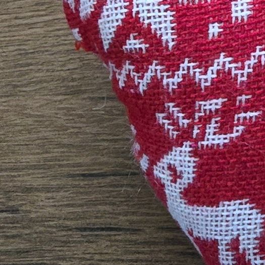 Fabric Christmas ornament