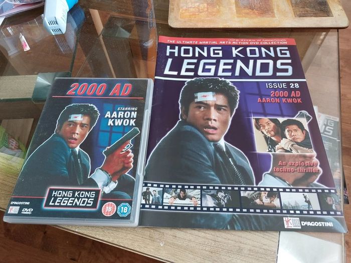 collection of Hong Kong Legend DVDs and magazine