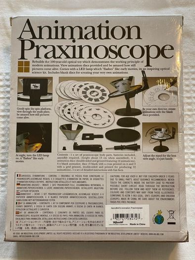 Toy Toys - animation praxinoscope - brand new sealed