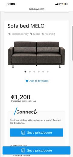 Boconcept Sofabed