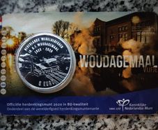 Netherlands 5 Euro Base Metals (Silver Plated) Brilliant Uncirculated Coin 2020 - Woudagemaal
