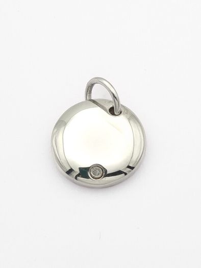 Vintage 925 Sterling Silver Hot Diamonds Designer Charm