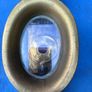 Old brass coach lamp Image 5