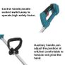 21V 900W Electric Lawn Mower Li-ion Cordless Grass Trimmer Pruning Garden Tools Compatible Makita 18V Battery Image 3