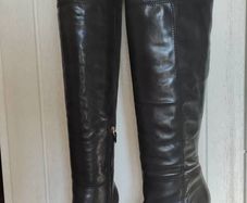 Leather Karen Millen high boots