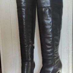 Leather Karen Millen high boots