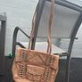 Hand Crafted Morrocan genuine leather satchel crossbody handbags Image 3