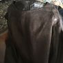 Zara Basic Brown Suedette Midi dress Image 7