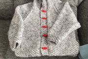 Handknit chunky hoody