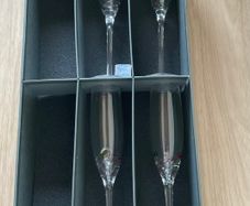 Beautiful Cashel Living champagne glasses Brand New