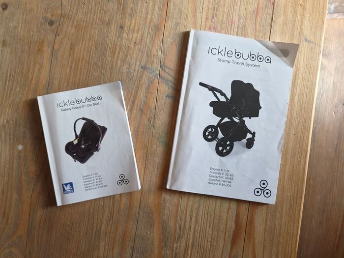 Ickle Bubba Stomp V3 Travel System Pram/buggy/car seat