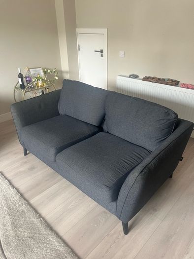 2 navy washable couch's