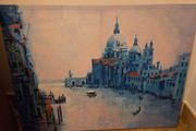 canvas painting, Venetian dusk