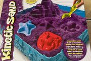 Purple kinetic sand