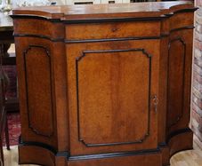 19th Century French Burr Thuya Cabinet