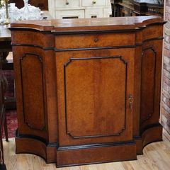 19th Century French Burr Thuya Cabinet
