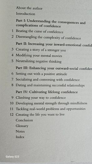 Confidence 2.0 by Dr Rob Yeung.