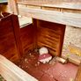 Selwood Olympia Wooden Playhouse, Slide and Climbing Wall Image 5