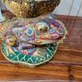 Brass Huge antique Frog Image 3