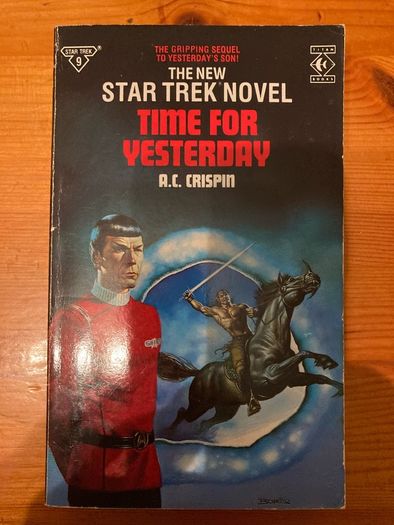'Star Trek Time For Yesterday' book
