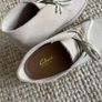 Clarks beige suede desert boots - size 4 Image 4