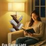 9 Tier Tree Bookshelf with Light & Remote, Dimmable Tall Floor Standing Lamp Image 6