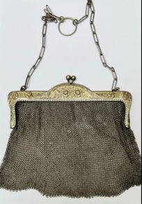 Antique flapper handbag