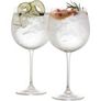 Galway Crystal Clarity Gin & Tonic Glasses Set Image 2