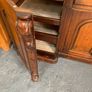 Large Victorian Walnut Mirror Back Sideboard. Image 4