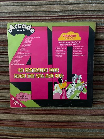 Various Artists - Hollywood/ 50's & 60's [Vinyl Mini Job Lot]