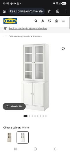 Glass Cabinet and storage unit