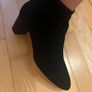 Zara suede black ankle boots Image 2