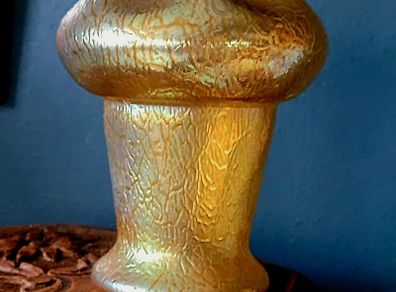 Art nouveau "Loetz" Candia Mimosa Vase