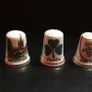 Collection of Bone China Irish Themed Thimbles Image 7
