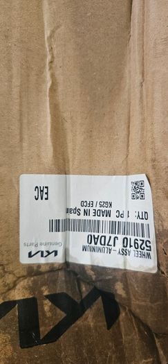 Original kia rio alloy