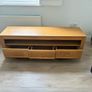 Solid Oak TV unit Image 2