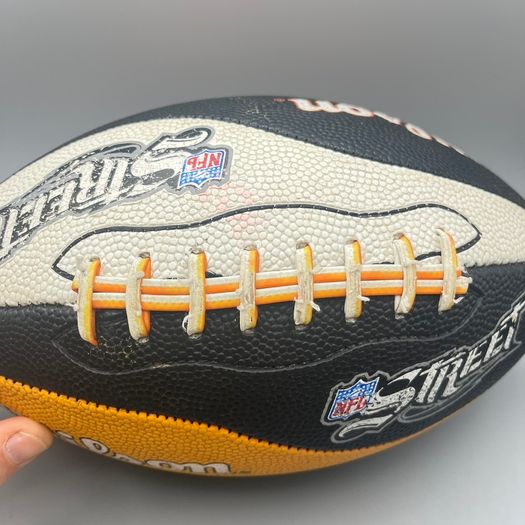 Wilson NFL Street Promo Football Colorway Orange Black White EA Sports Ball