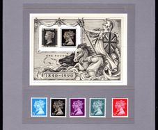 1990 Great Britain 1840-1990 The Penny Black Anniversary Book