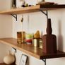 10 Pieces Shelf Brackets Heavy Duty, Wall Mounted Triangle Shelving Brackets, 90 Degree Right Angle Shelf Supporters Brace Brackets, for Living Room Bedroom (10 PCS Black 150x95 mm/6x3.7 inch) Image 5