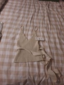 ribbed knit top from zara