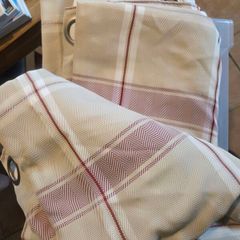 Nicole Day Extra Large Lined Eyelet Curtains