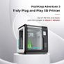 Adventurer 3 3D Printer with Detachable Nozzle,Removable Flexible Platform,Filament Detection,Full Colour Touch Screen,45 dB Ultra-mute Printing,Support Filament (FREE SHIPPING) Image 2