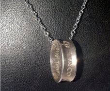 Authentic Vintage Tiffany & Co. 1837 Silver Ring